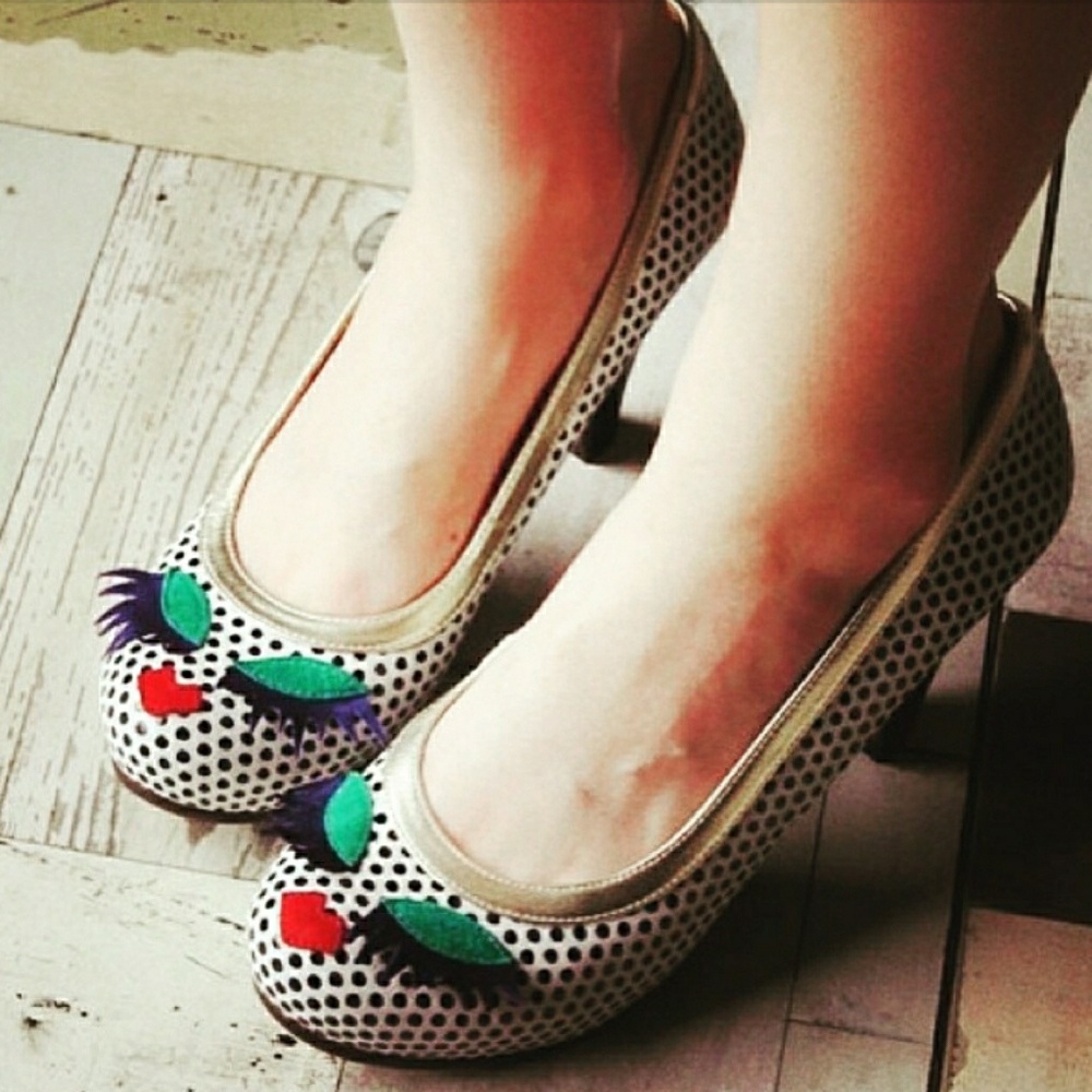 Rare designer Chie Mihara shoes.